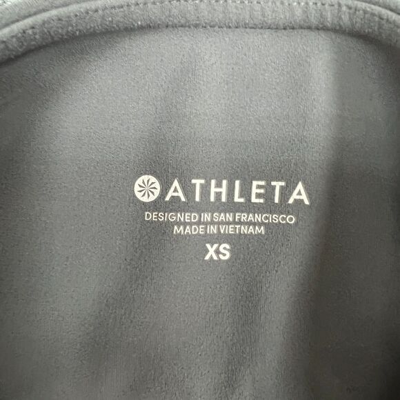 Athleta Salutation Leggings Womens XS Gray Nylon High Rise Ankle Tight Pull On - Picture 8 of 13